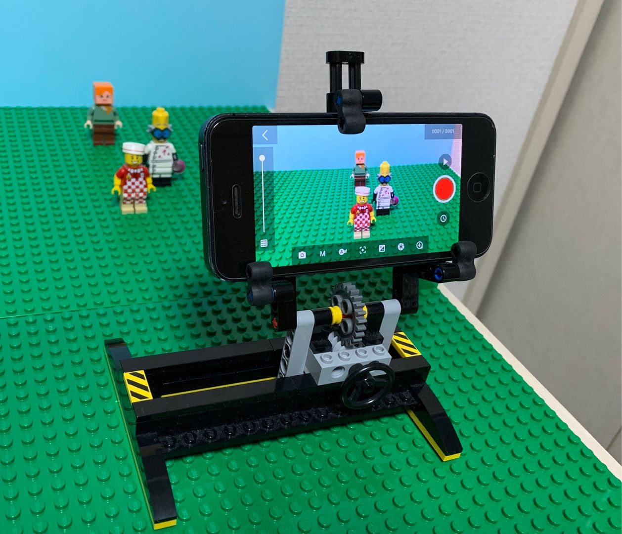 Legoブロックで スマホ固定台を作りました 日常コマ撮り 楽天ブログ