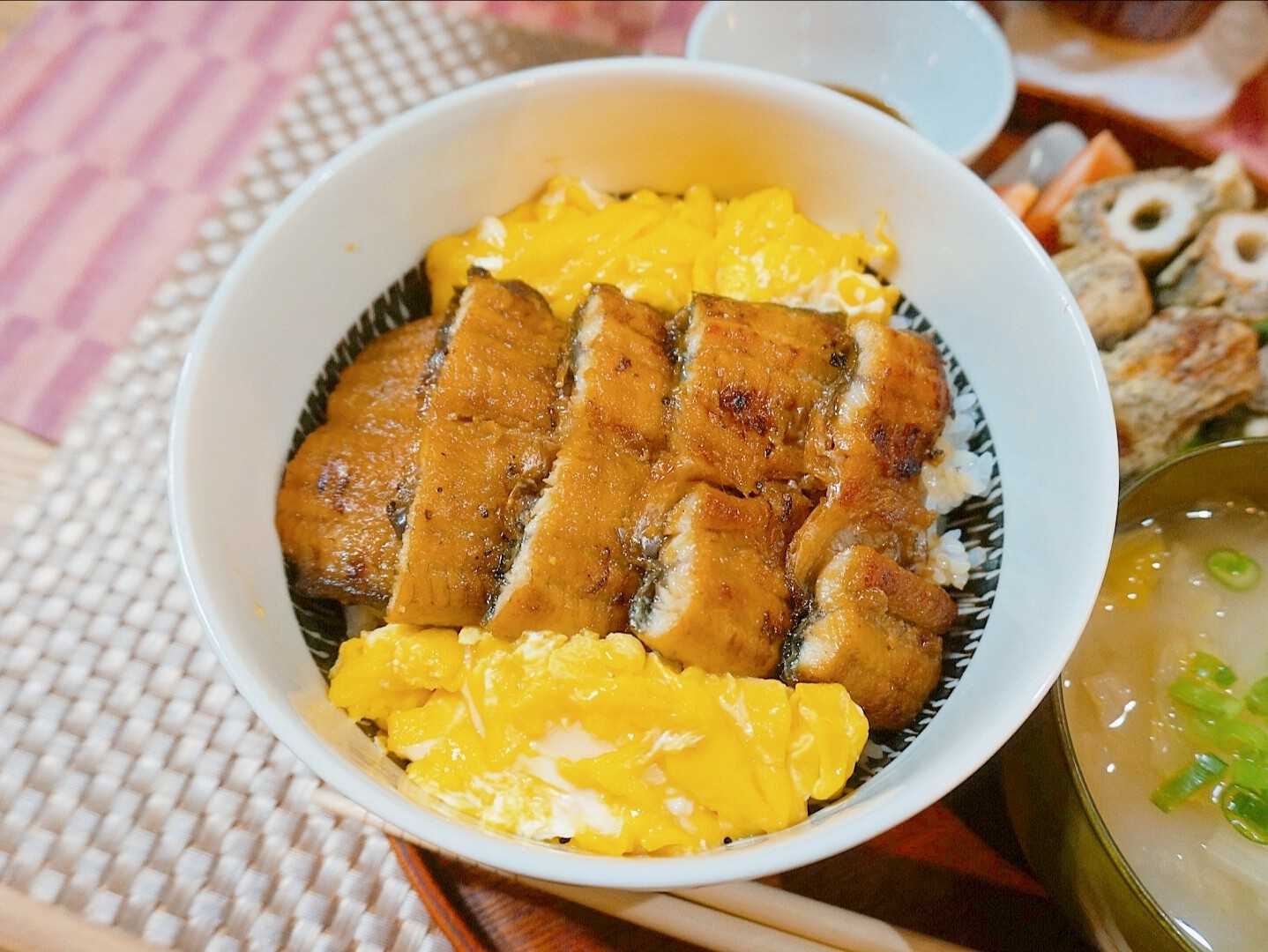 今日の献立 念願の うな玉丼 毎日ごはんと日々のこと 楽天ブログ