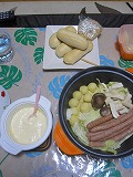 チーズフォンデュ