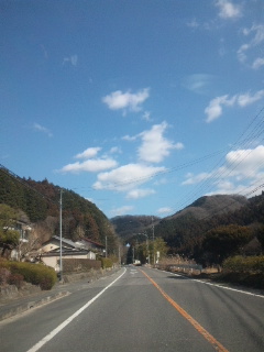 田舎の景色はいいなぁ♪