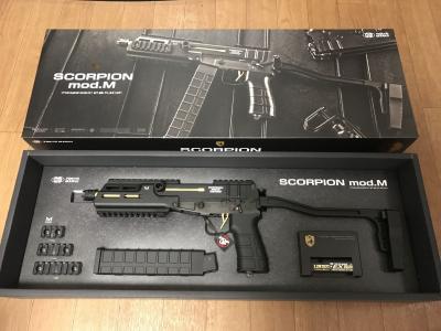 スコーピオン mod.M カスタム その1 | Jun1の勝手気ままなBLOG