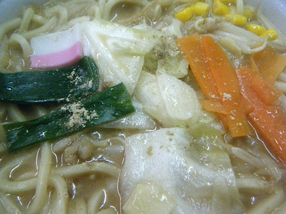 ローソンの「ちゃんぽん麺」-2♪