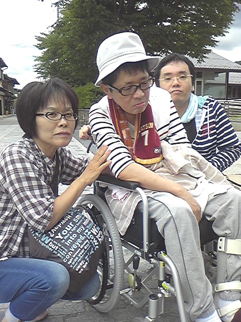 まつり広場にて