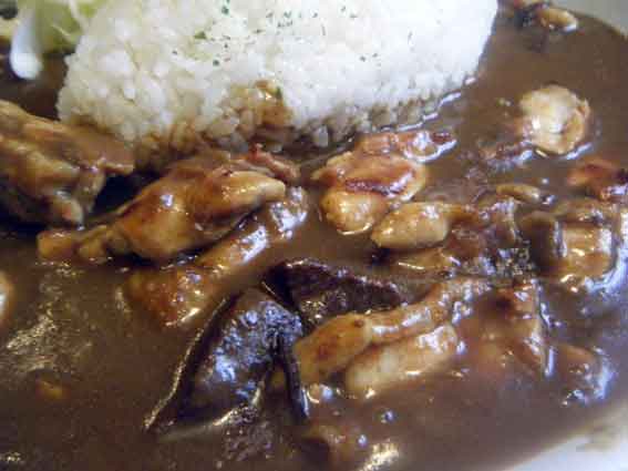 シャインの「チキンカレー」-2♪