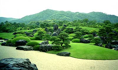 足立美術館庭園(三)