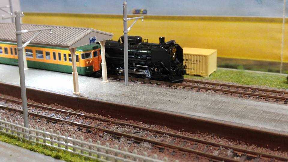 地方のローカル駅ジオラマ | ジオラマエンタープライズSMF リアルを