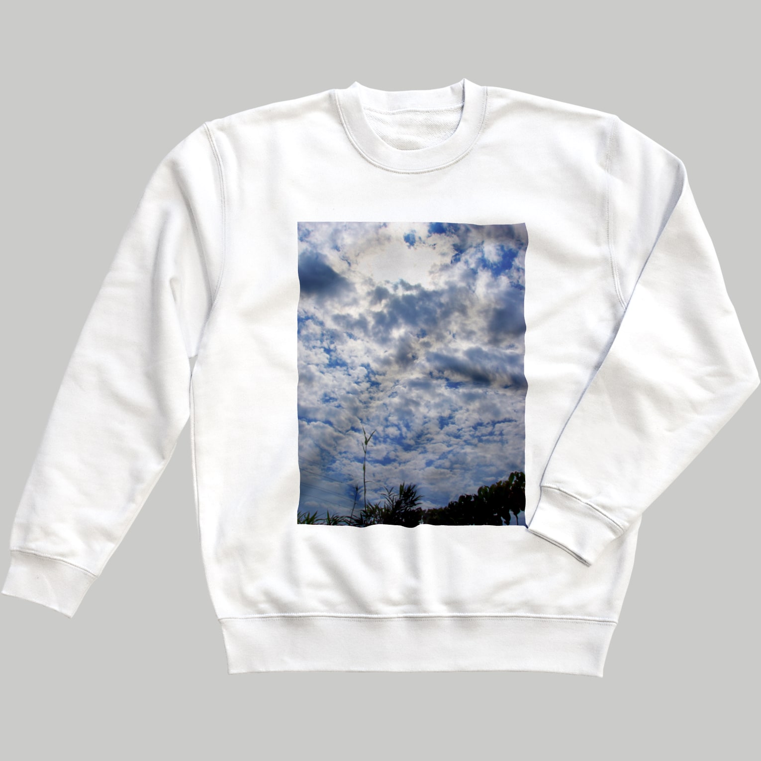 空と雲　DATA_P_124　sky　cloud スウェット