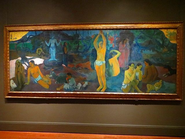 オルセー美術館 Musée d'Orsay ゴーギャン タヒチの女 白い馬