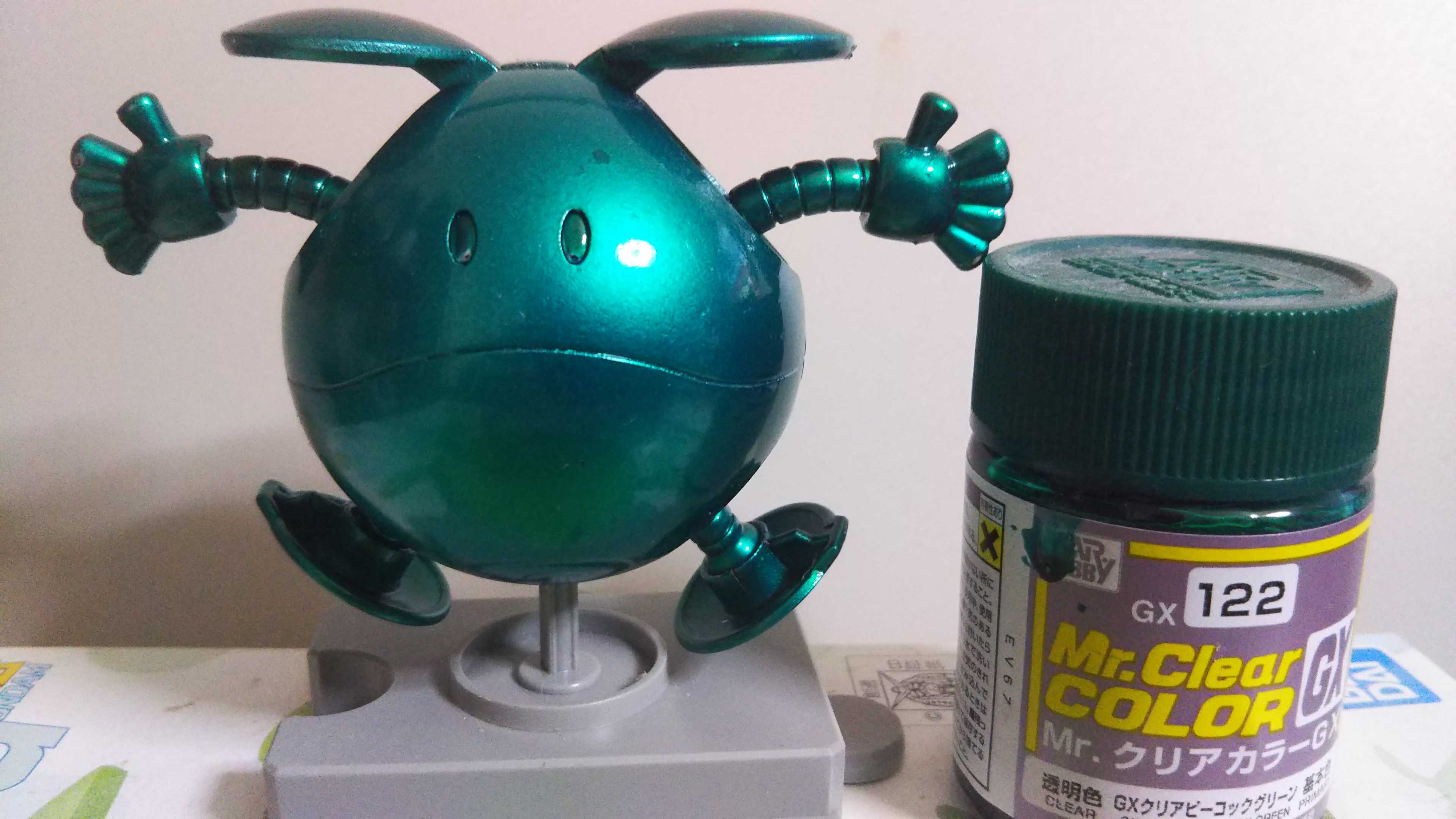 クレオス クリアカラー GX122 クリアピーコックグリーン | ハロはろ