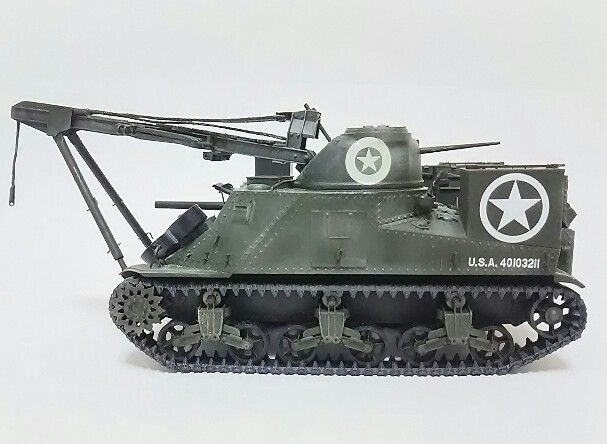 Ｍ３１ 戦車回収車（TAKOM） 完成 | 凍りの梨 - 楽天ブログ