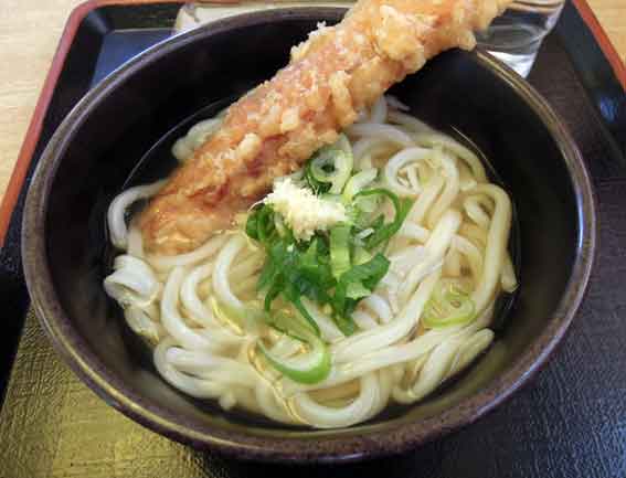 和ぁさんの「かけうどん」♪