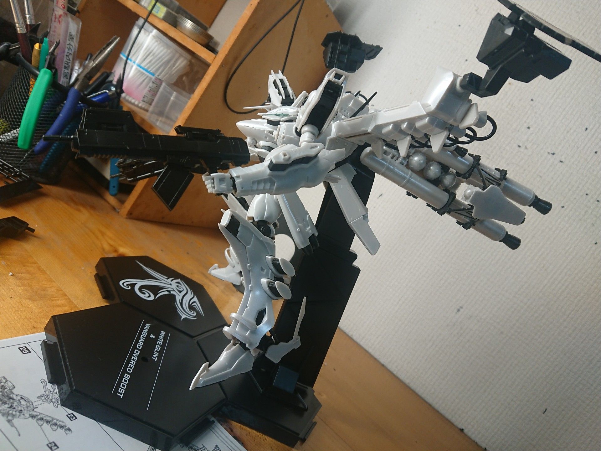 アーマードコア ホワイトグリント V.O.Bセット 前編 | 素人ガンプラ