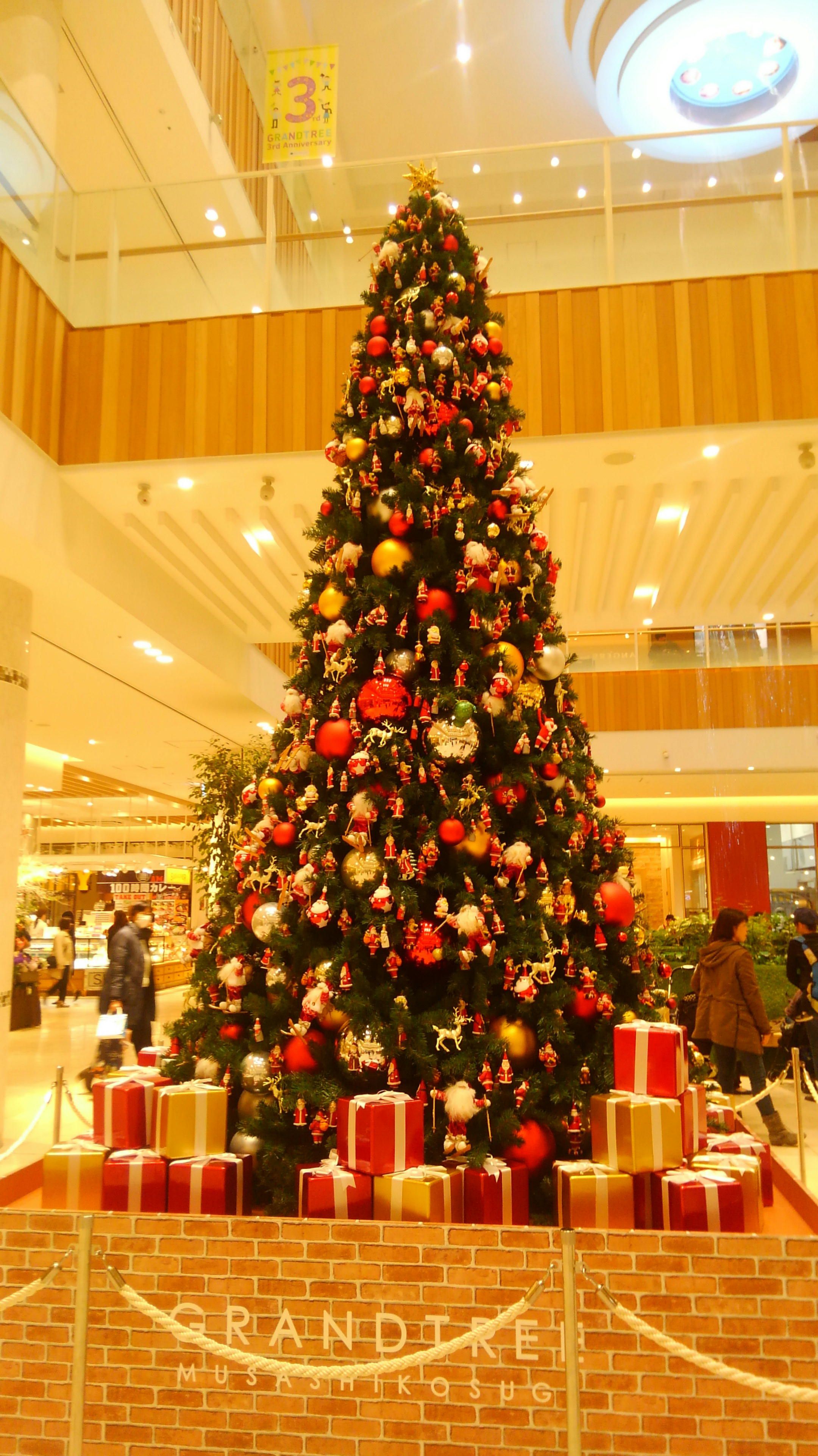 武蔵小杉グランツリーのクリスマスツリー 60ばーばの手習い帳 楽天ブログ
