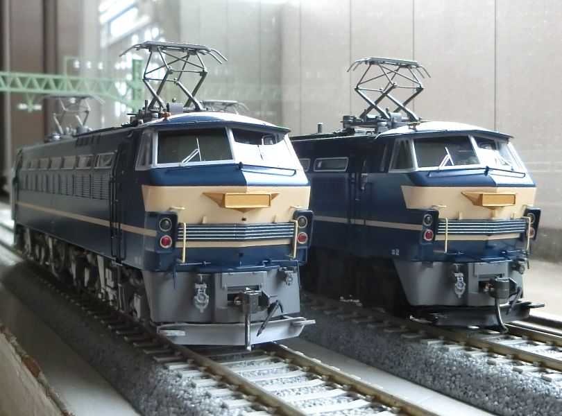 TOMIXのJR EF66特急牽引機PS22Bパンタ搭載車プレステ2台 | HOゲージの
