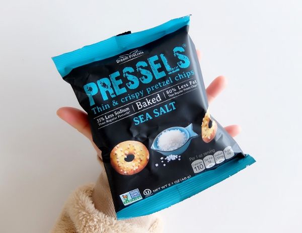 コストコ Pressels 円 Dream Pretzels クリスピー プレッツェル チップ プリッセル シーソルト 商品のレポ