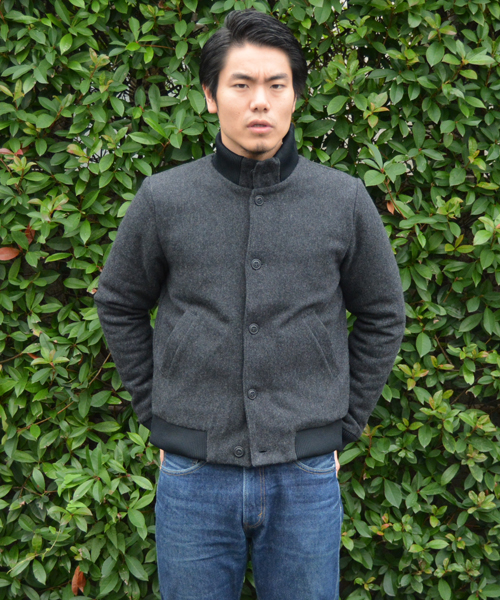 YARMO(ヤーモ)ウールタンカースジャケット/ツイードジャケット セール Yarmo ヤーモ タンカースジャケット TANKERS JACKET | B.E.shop