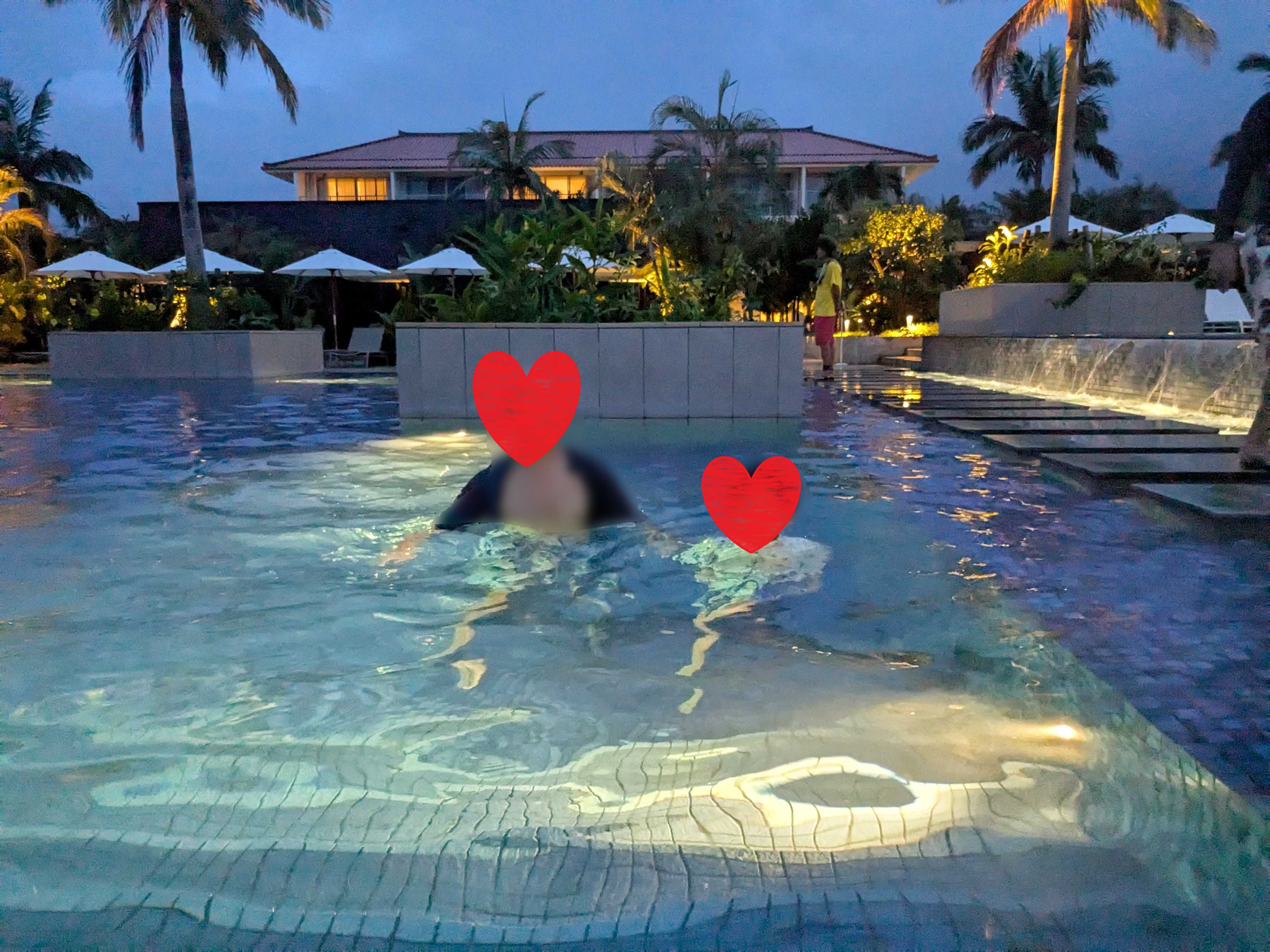 石垣島 フサキビーチリゾートホテル＆ヴィラズ　小学生男児とプール