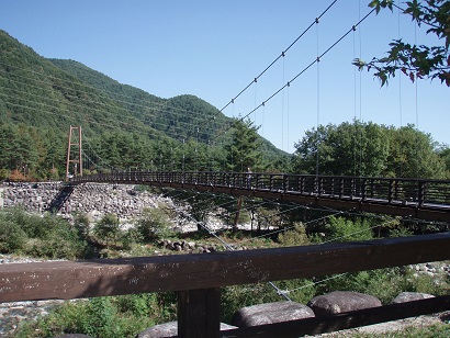 駒ヶ根　吊橋