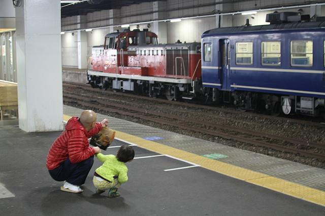 C61 20 常磐 水郡線 水戸駅の光景2