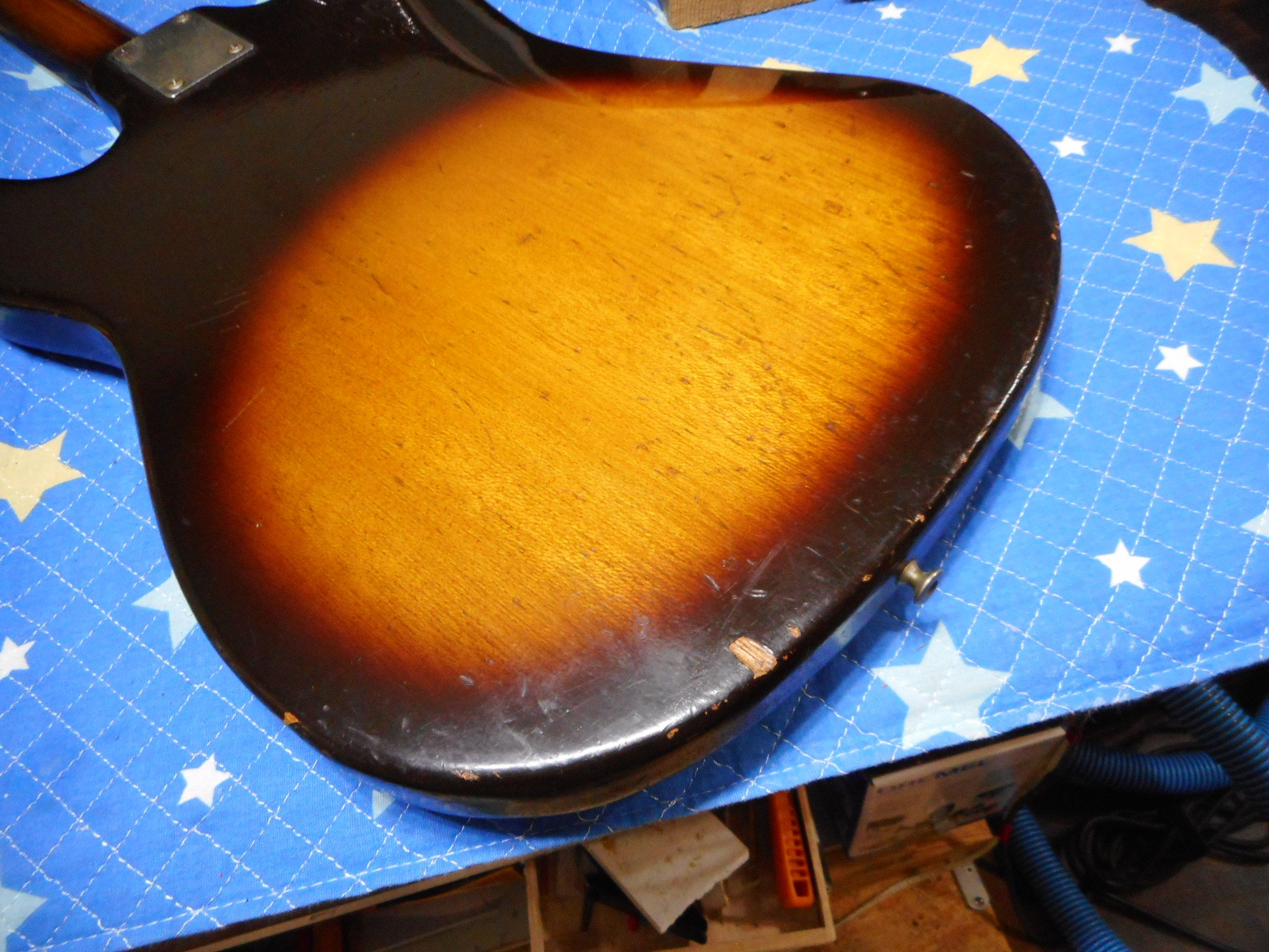 🌸TEISCO World YG-6 ビザールギター再生リペア | 青春のギターリペア