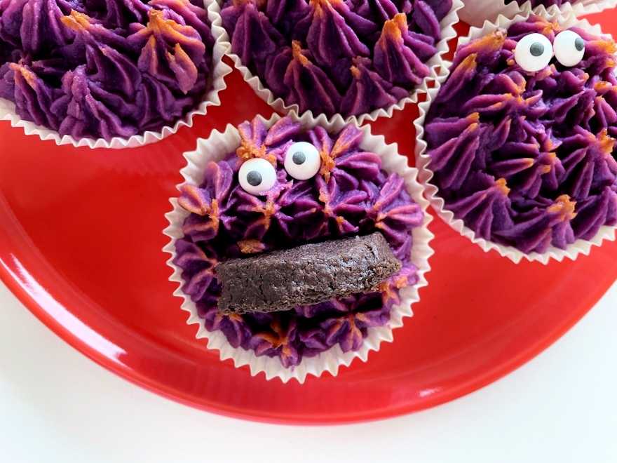 ハロウィーン ハロウィン Halloween クッキーモンスター スイートポテト 紫芋 むらさき 