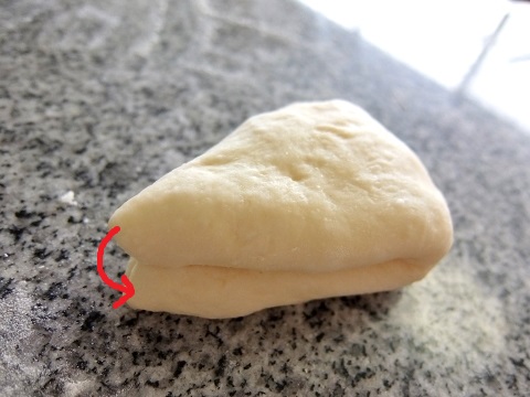 ハートのチーズパン　成形付き　