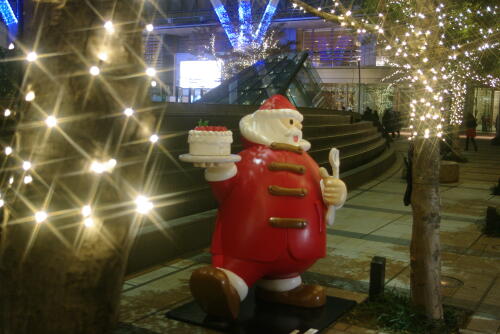 東京ミッドタウンのクリスマスイルミネーション