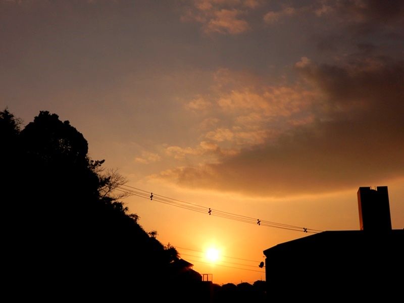 夕暮れ1