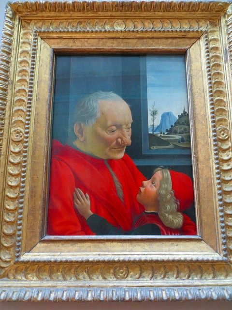 ルーヴル美術館 イタリア絵画 ドメニコ・ギルランダイオ マルコ