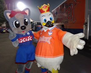 アルビくんとフォーレちゃん