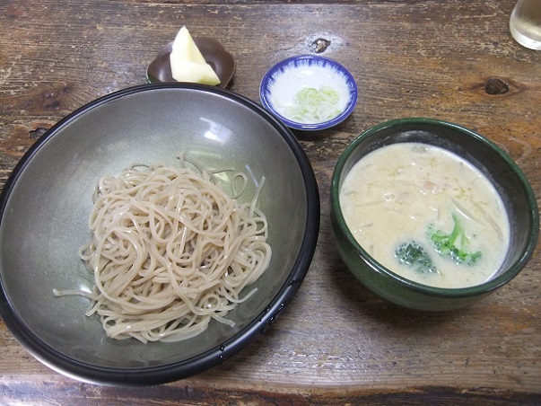 満留賀＠大鳥居の白カレーせいろ１