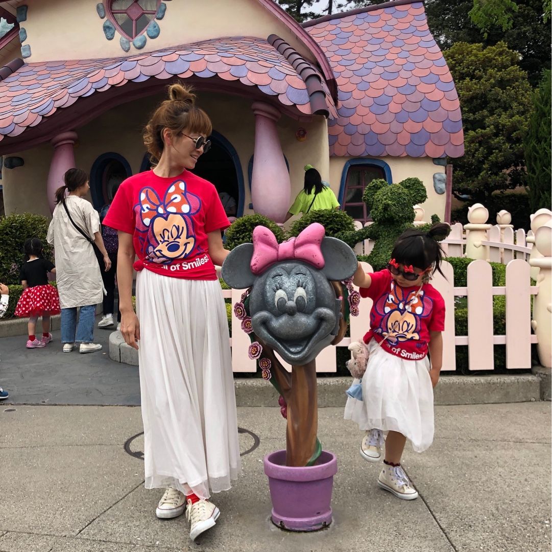 子連れ 東京ディズニーランド ディズニーシー4 3日目 Emi Koko 親子リンクコーデ 楽天ブログ