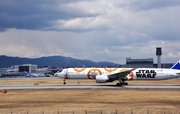 飛行機３
