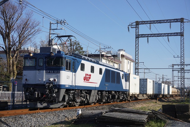 EF81 95牽引 水戸ホキ工臨 & 鹿島貨物3