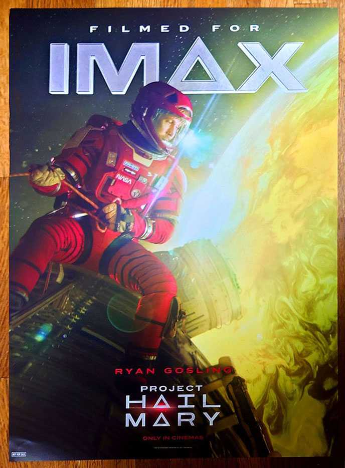 IMAX限定入場者プレゼント『プロジェクト・へイル・メアリー』 IMAX