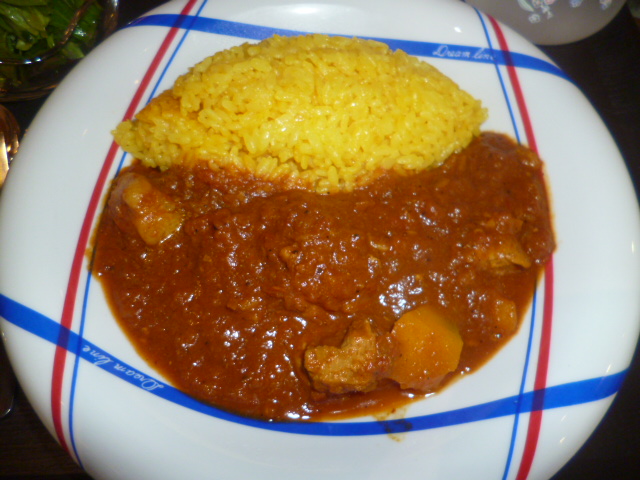 あべべ食堂　パンプキンポークカレー