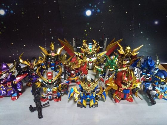 風 林 火山 四天王 BB戦士 3代目ガンダム大将軍 第3ブログ ZECT -