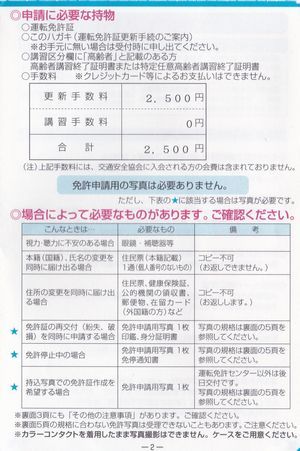 運転免許証の更新手続き に警察署に行ってきました 彡 学び活かすのブログ 楽天ブログ