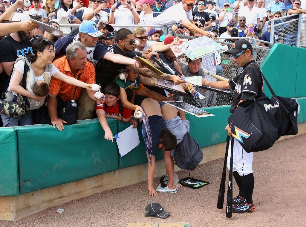 イチローサインが欲しくてプリケツ