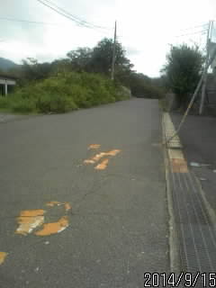 真壁城入り口
