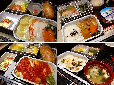 エティハド航空　機内食　成田→アブダビ