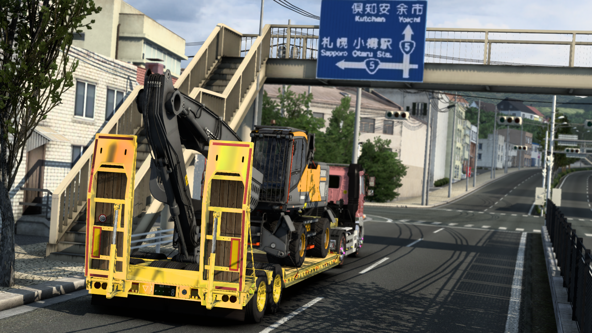 JP16輪幅広低床トレーラー ver.4.12 for ETS2 1.44 | Shna Lab