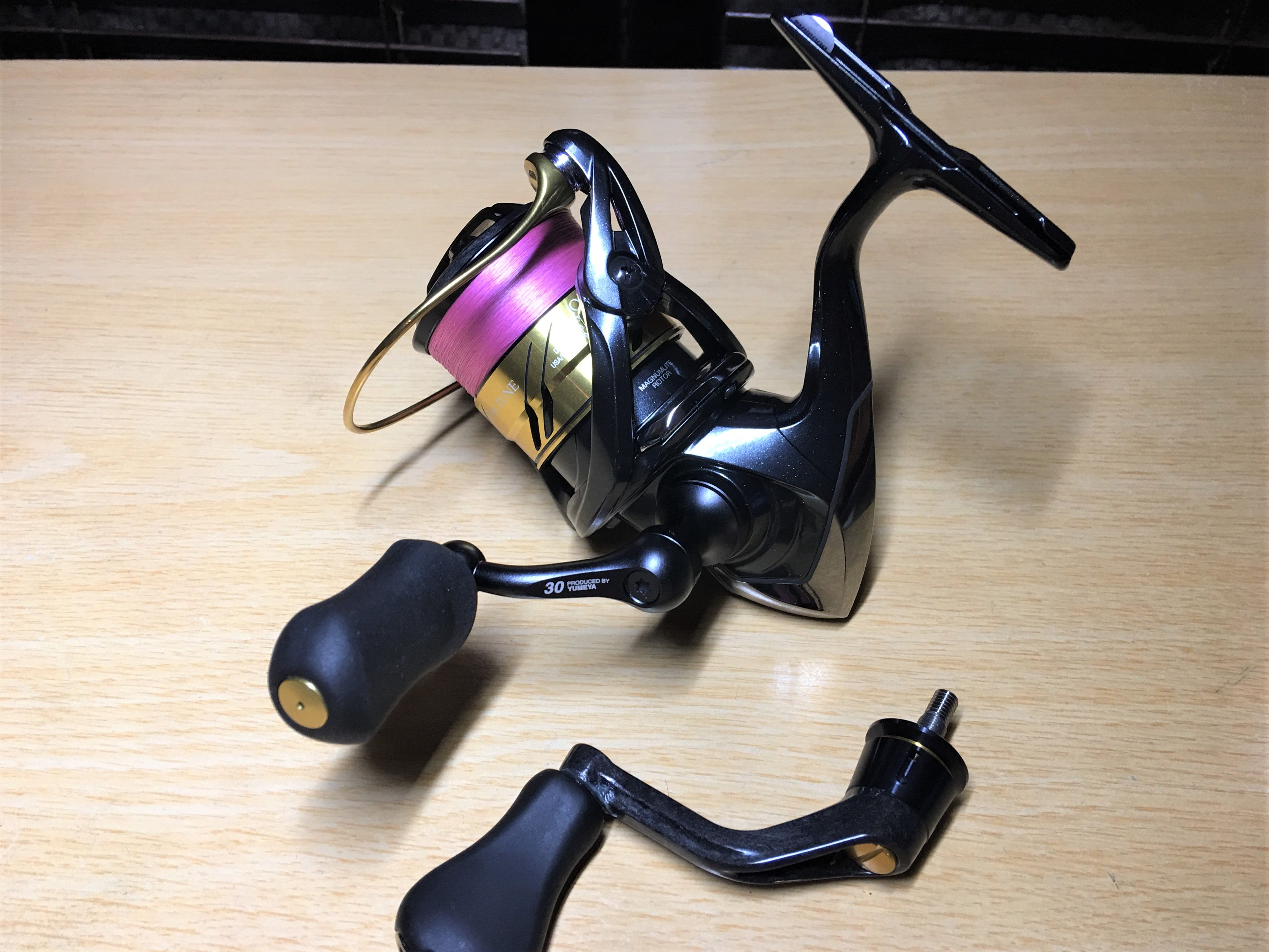 SHIMANO Vanquish FW-1000s + センシティブショートハンドル