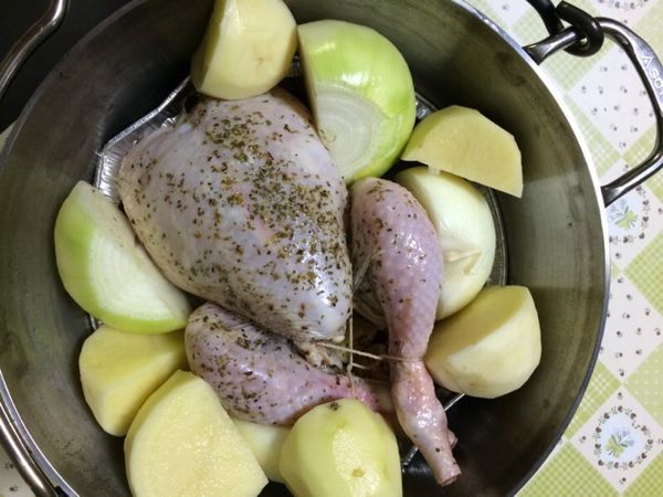 17 2 18 初めての 丸鶏のローストチキン とめの遊びのネタ 島根より愛をこめて キャンプ 登山 楽天ブログ