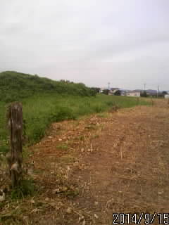 北の堀跡１