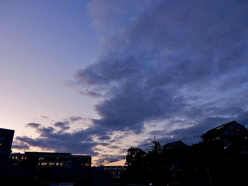夕暮れ1