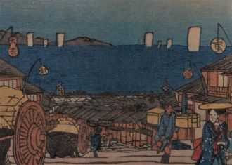 世界名画全集 別巻 木曾街道六十九次 世界名画全集〈別巻〉広重・英泉 木曽海道六十九次 (1961年) |本