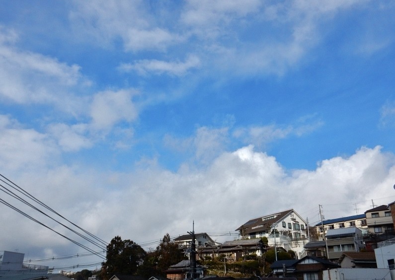空の表情