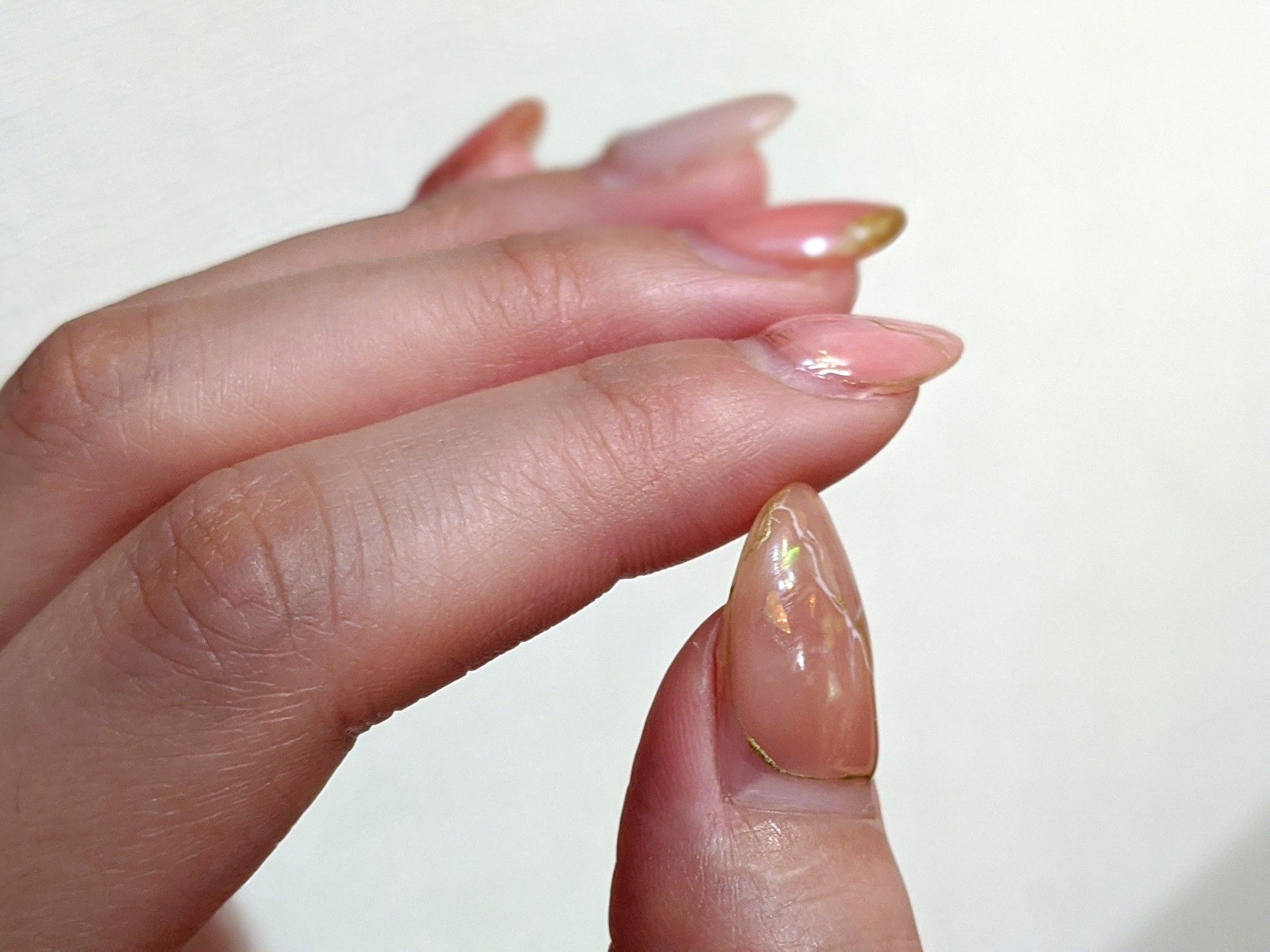 気がついたらのびのびージェルネイル。今日オフしていこうと思います! ___Amy's Nail Journal___ 楽天ブログ 気がついたらのびのびージェルネイル。今日オフしていこうと思います! ___Amy's Nail Journal___ 楽天ブログ