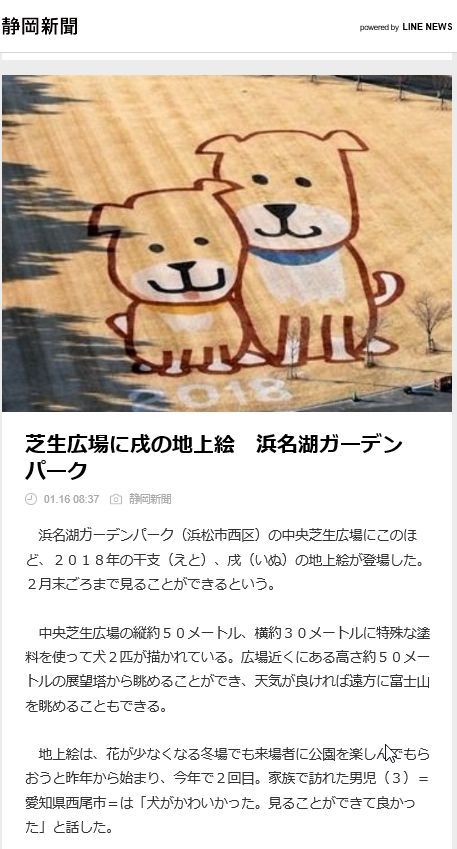 浜名湖ガーデンパーク 戌の地上絵 みやひょんの青春真っ盛り 楽天ブログ